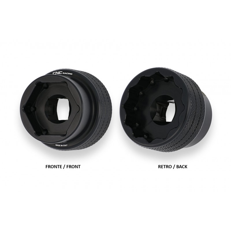 CNC Racing 30/36mm Combo Axle Nut Tool for the Ducati Multistrada V4, 1200 / 1260 Enduro, 950, and Panigale 899 / 959 CNC Racing 30/36mm Combo Axle Nut Tool for the Ducati Multistrada V4, 1200 / 1260 Enduro, 950, and Panigale 899 / 959